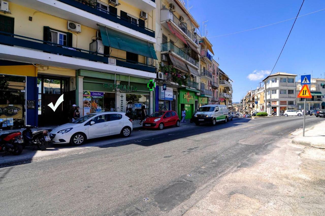 Markisia'S Luxury Corfu Town Apartment Bagian luar foto