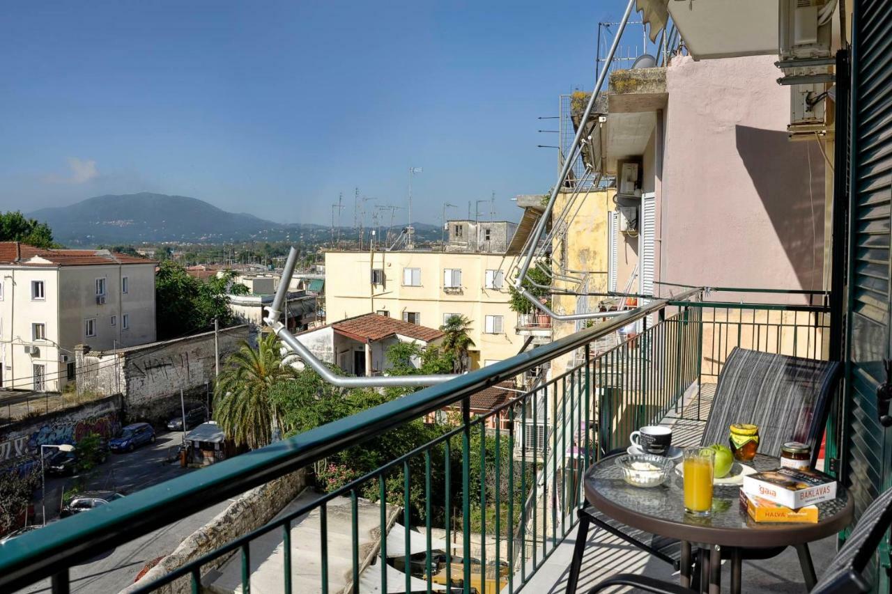 Markisia'S Luxury Corfu Town Apartment Bagian luar foto
